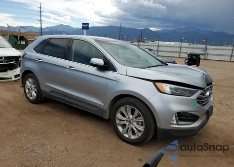 2020 Ford Edge Titanium from USA, damaged, VIN 2FMPK3K92LBA55862